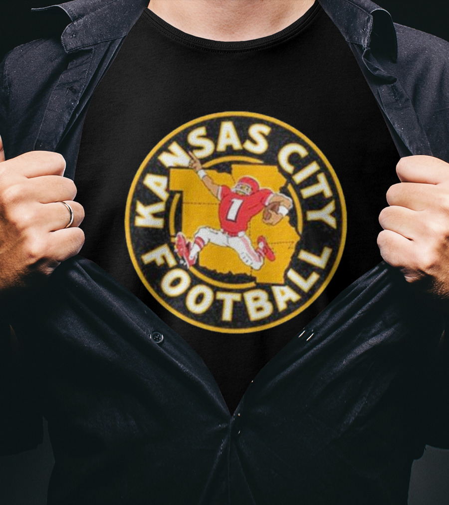 Kansas City Football Limited Red Kingdom Player T-Shirt