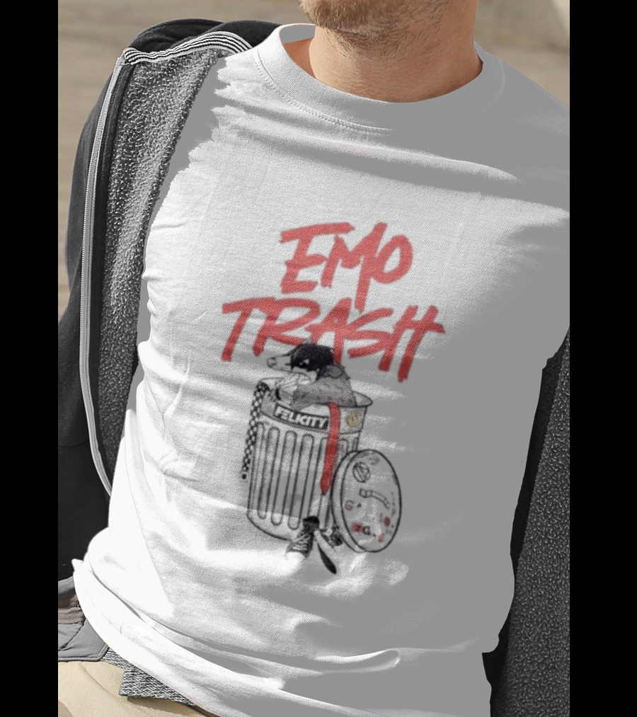 Emo Trash Racoon Felicity T-Shirt