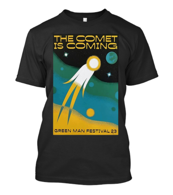 The Comet Is Coming Green Man Festival 23 Galaxy T-Shirt