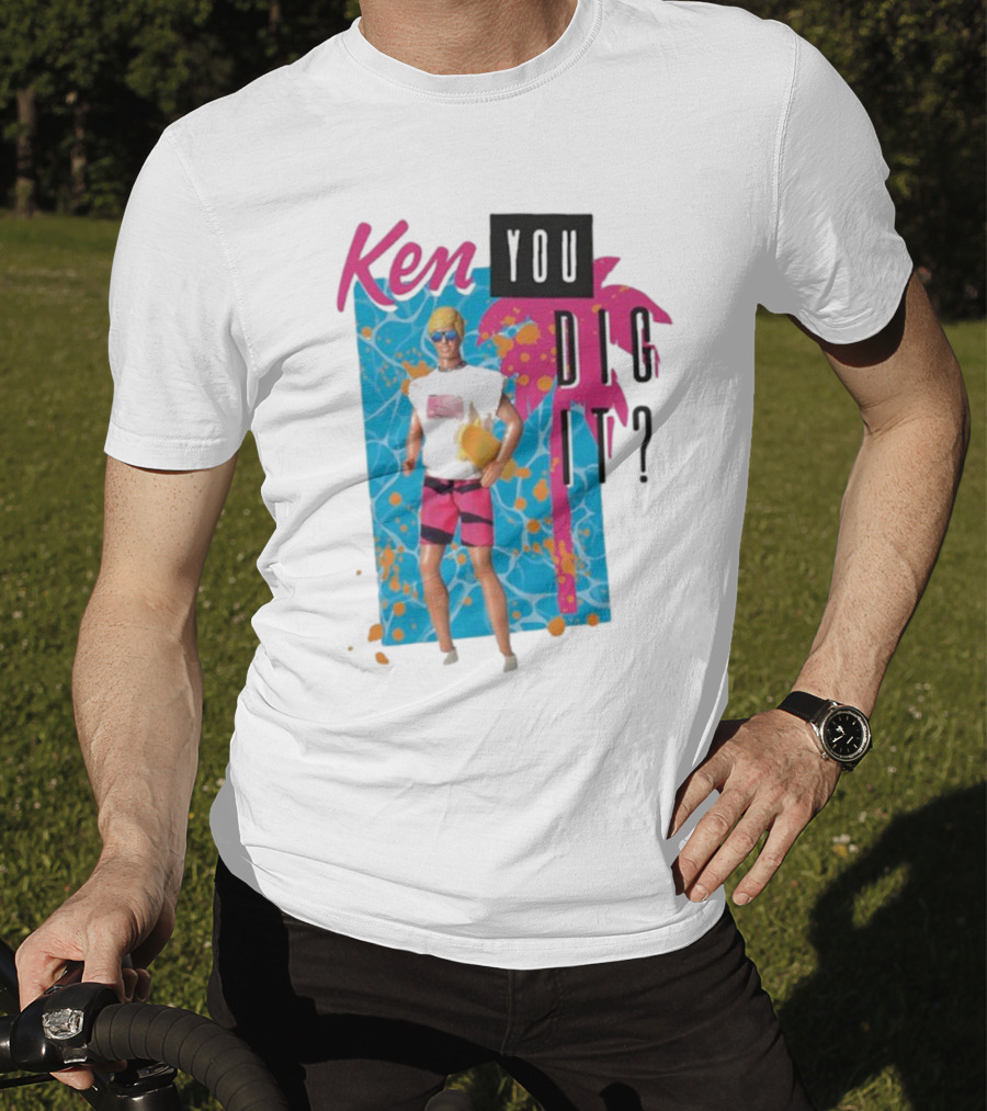 Ken You Dig It I Am Kenough Barbi Ken Surf T-Shirt
