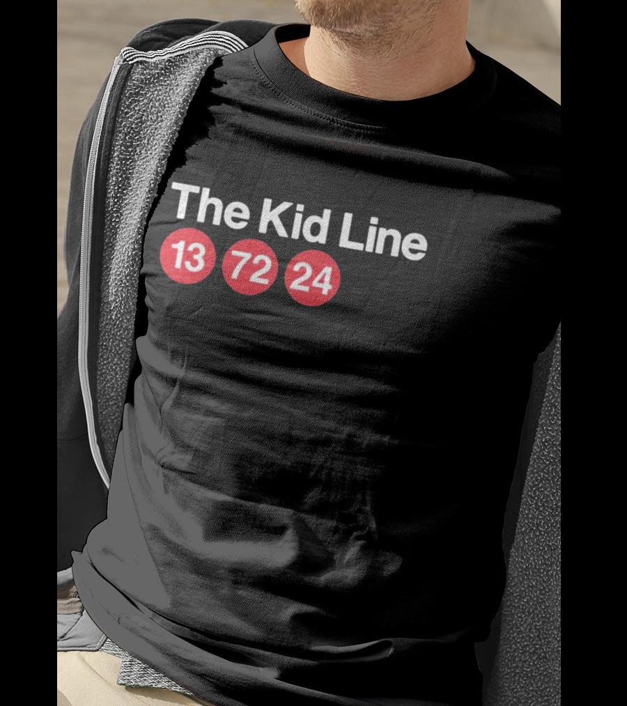 The Kid Line 13 72 24 New York Hockey Trio T-Shirt