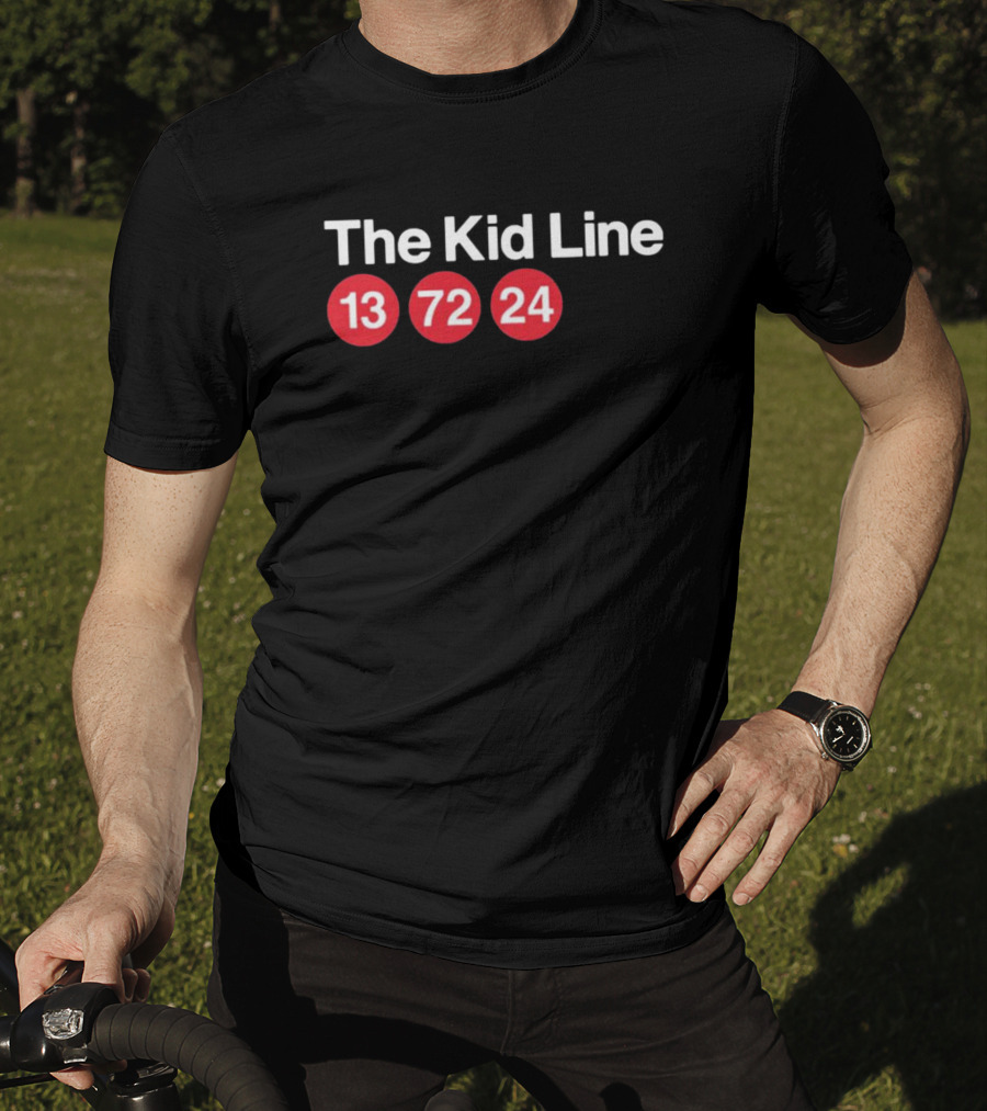 The Kid Line 13 72 24 New York Hockey Trio T-Shirt
