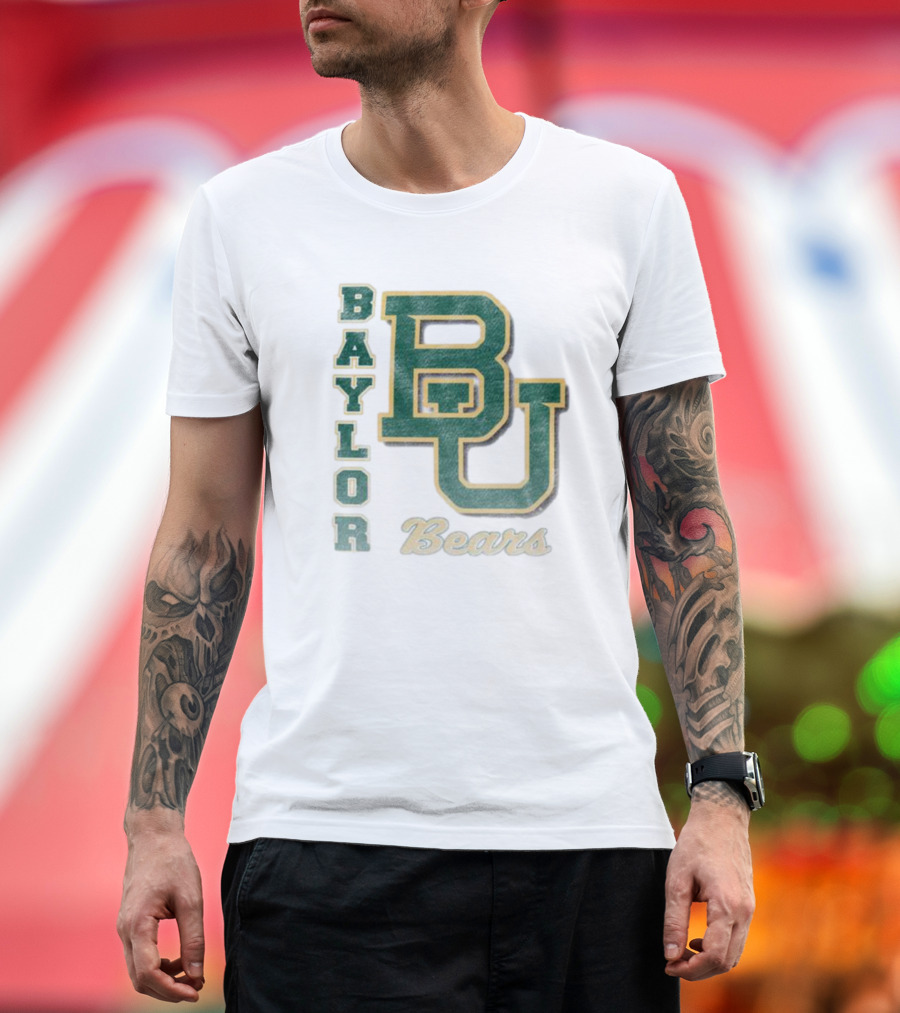 Baylor Bears BU Vintage Style Phase Out ’47 Franklin T-Shirt