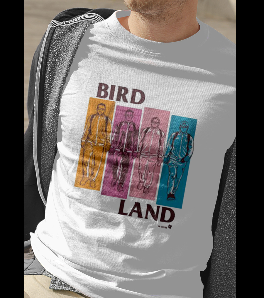 Birdland Bros Walking Color Panels T-Shirt