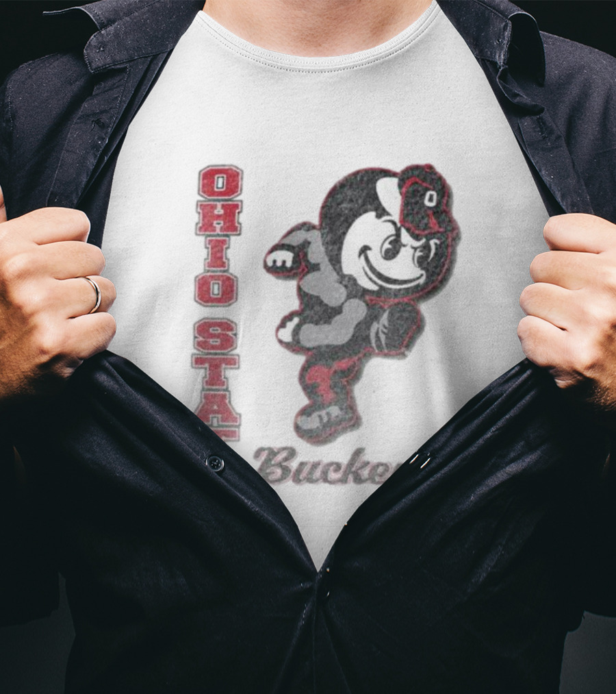 Ohio State Buckeyes Vintage Phase Out ’47 Franklin Mascot T-Shirt