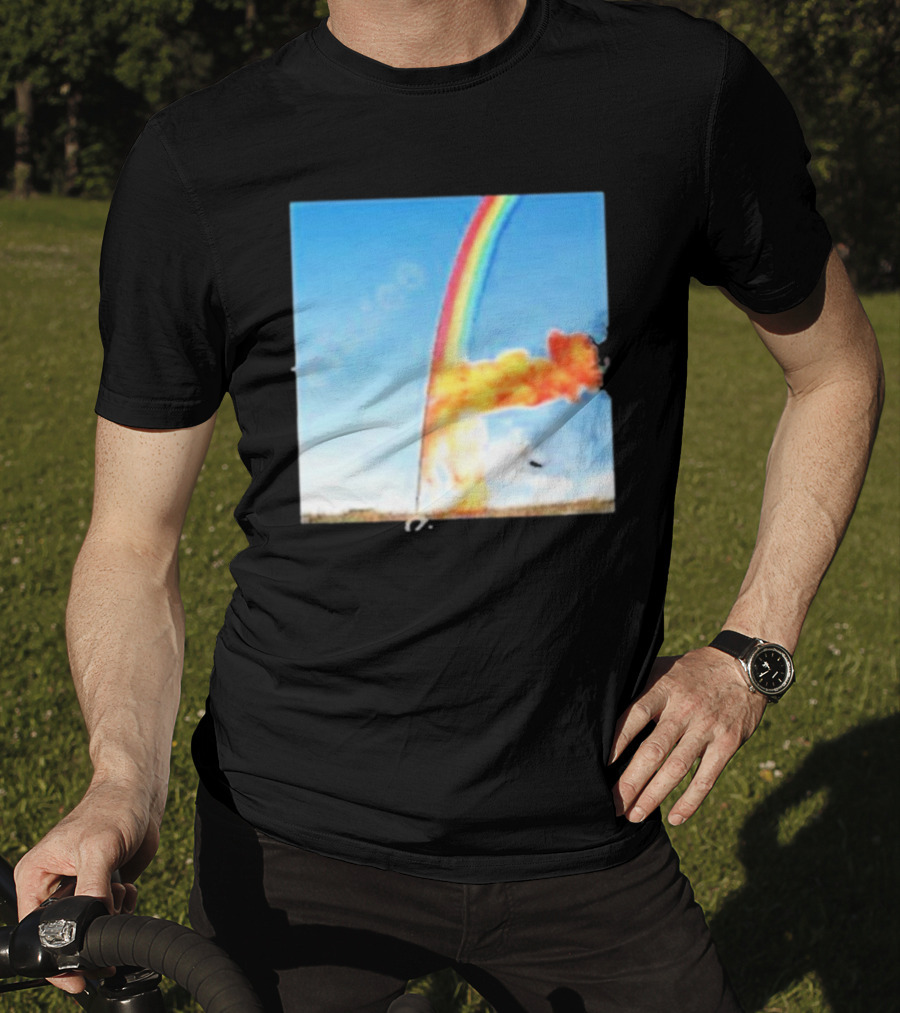 Sigur Rós Merch Átta Rainbow And Explosion T-Shirt