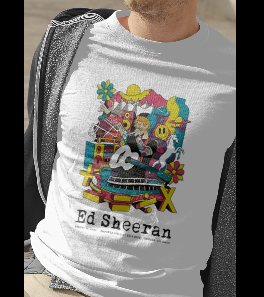 Ed Sheeran August 19 Empower Explore Inspire T-Shirt