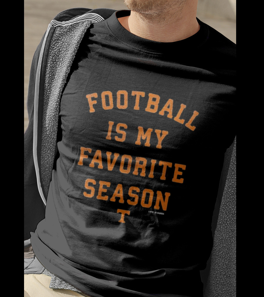 Football Is My Favorite Season Tennessee Life Is Good T-Shirt