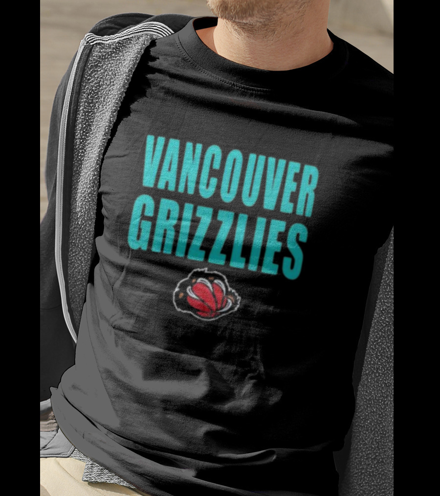 Vancouver Grizzlies Mitchell Ness Hardwood Classics Legendary Slub	 T-Shirt