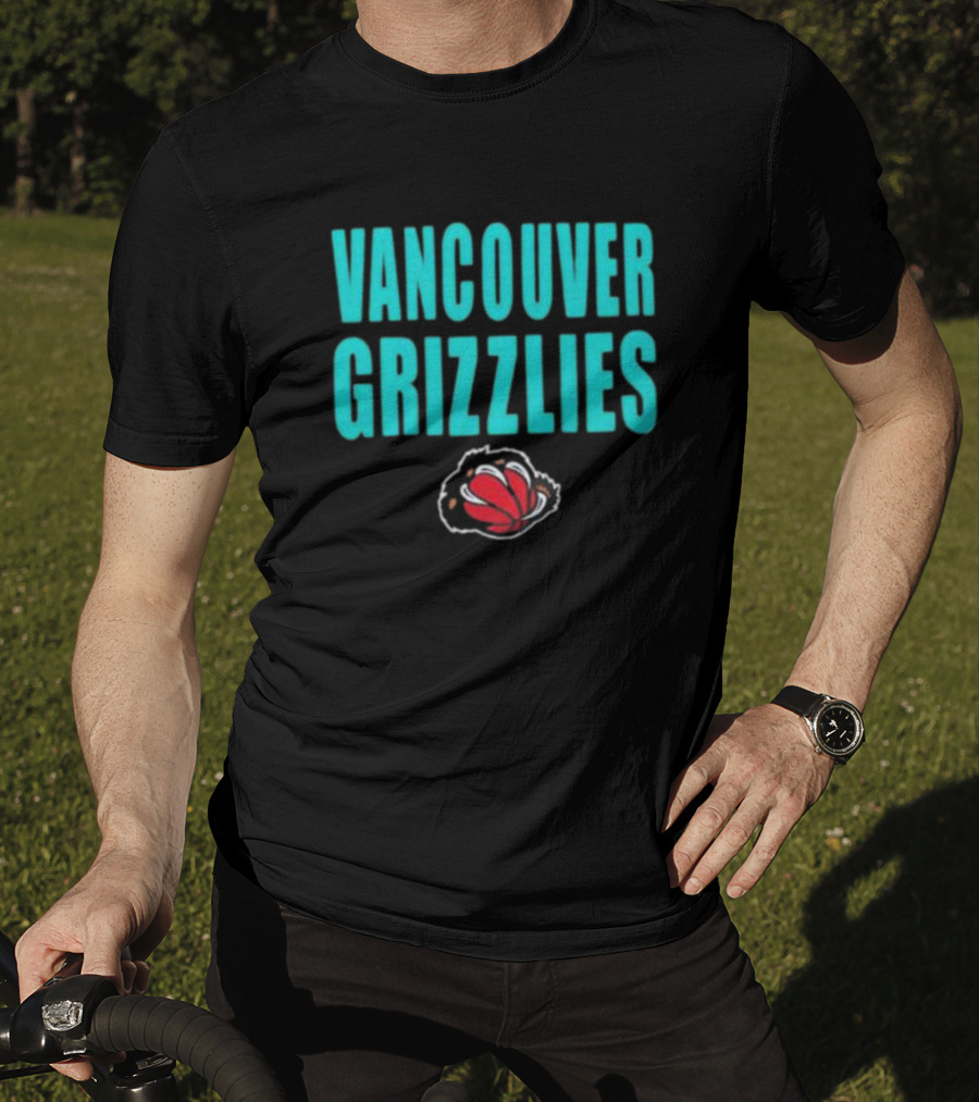 Vancouver Grizzlies Mitchell Ness Hardwood Classics Legendary Slub	 T-Shirt