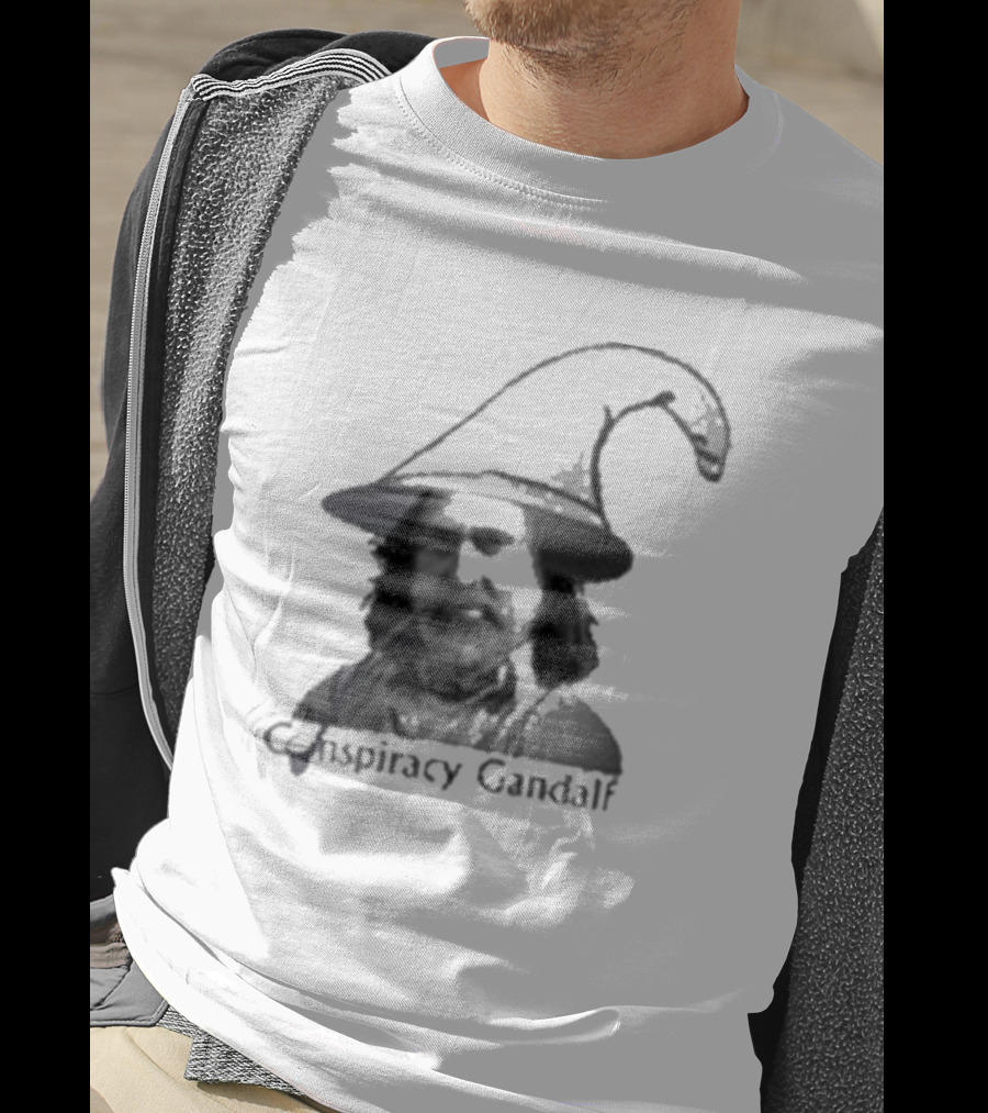 Fatbellyfilms Conspiracy Gandalf Wizard T-Shirt