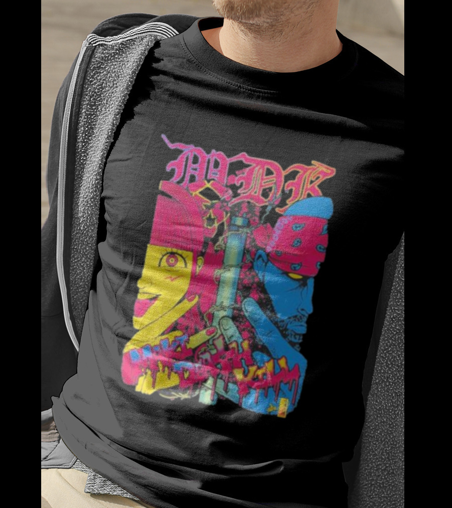 GCW Maki Death Kill Neon T-Shirt