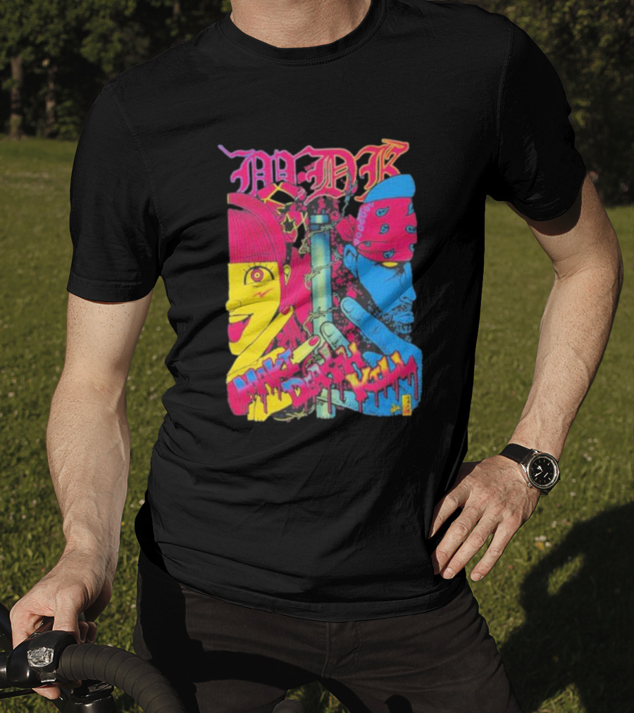 GCW Maki Death Kill Neon T-Shirt