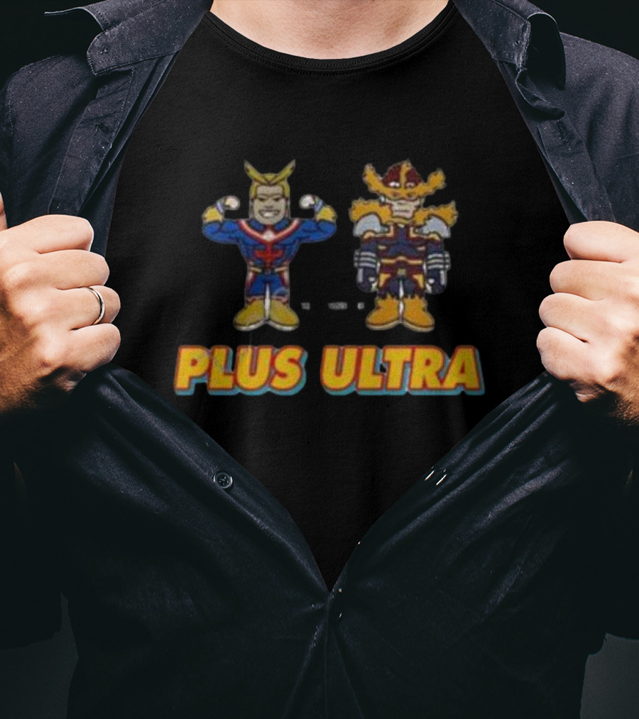 Plus Ultra Hero Chenille Characters T-Shirt