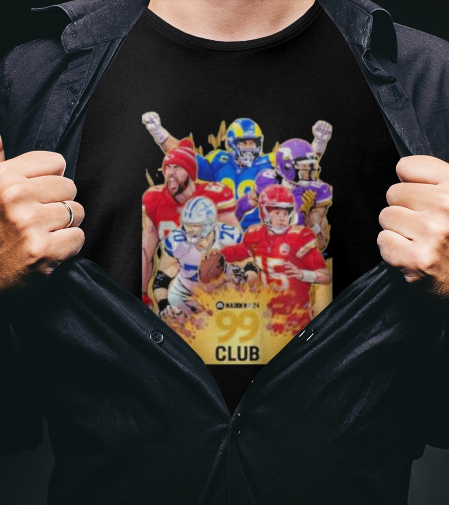 Madden 24 EA Sports NFL 99 Club Star Players T-Shirt