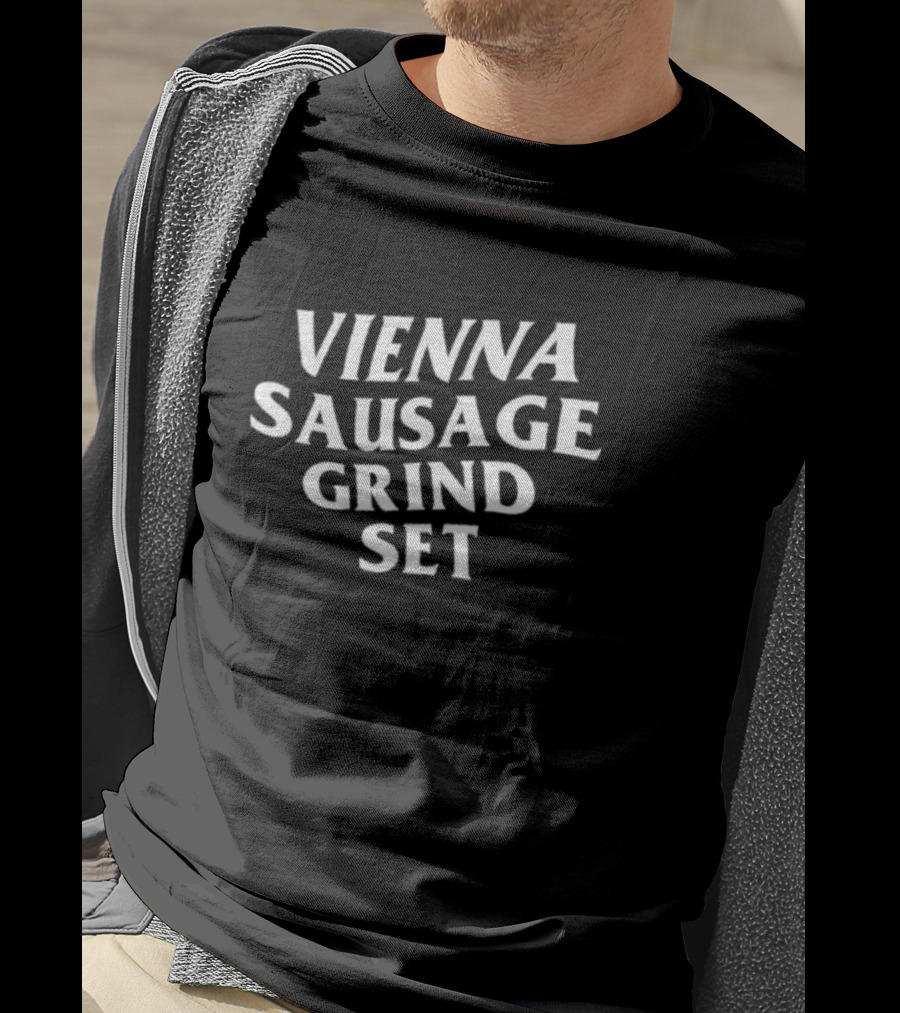 Vienna Sausage Grind Set Unique Sushi Fusion Concept T-Shirt