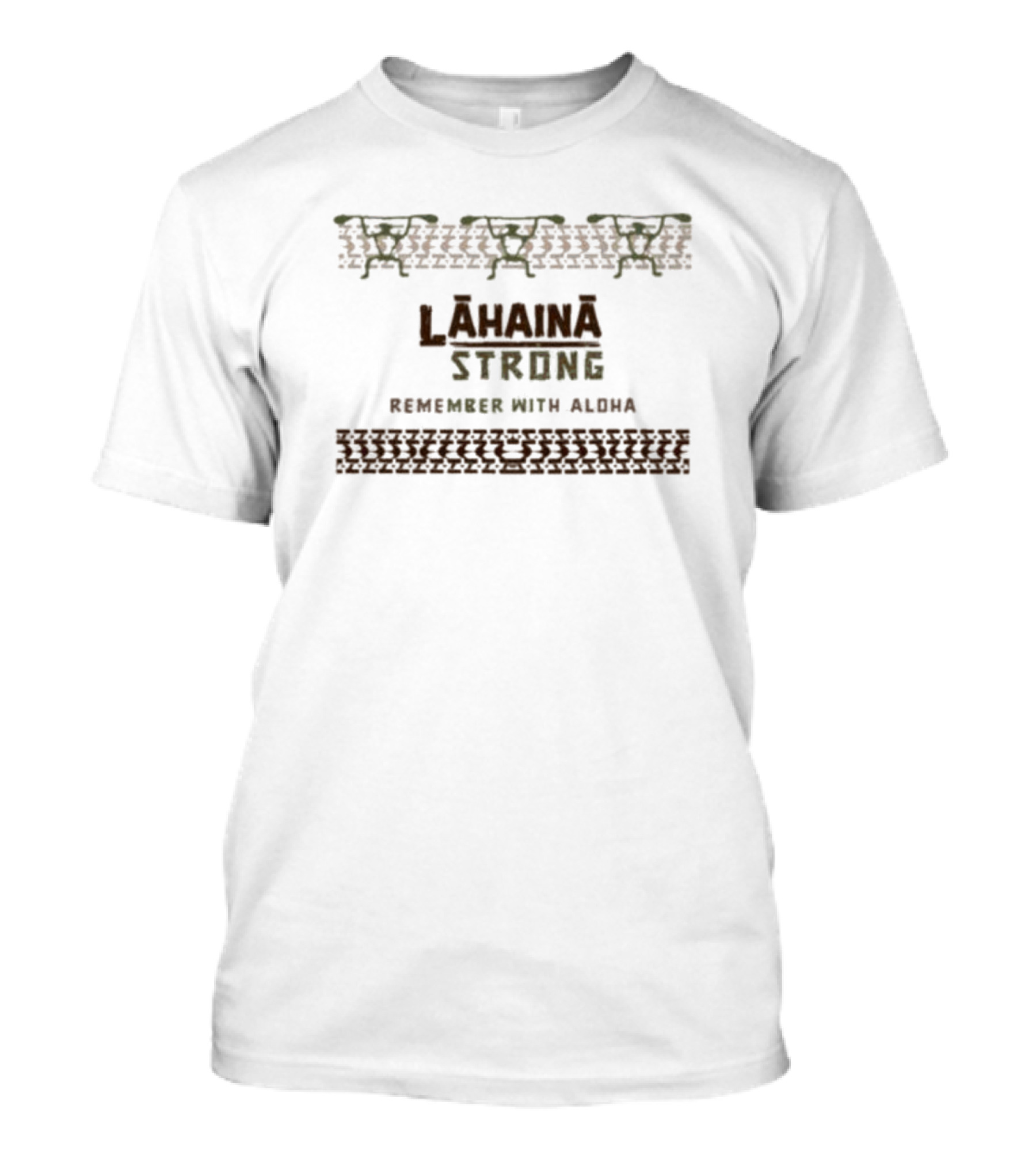 Lahaina Strong Remember With Aloha T-Shirt