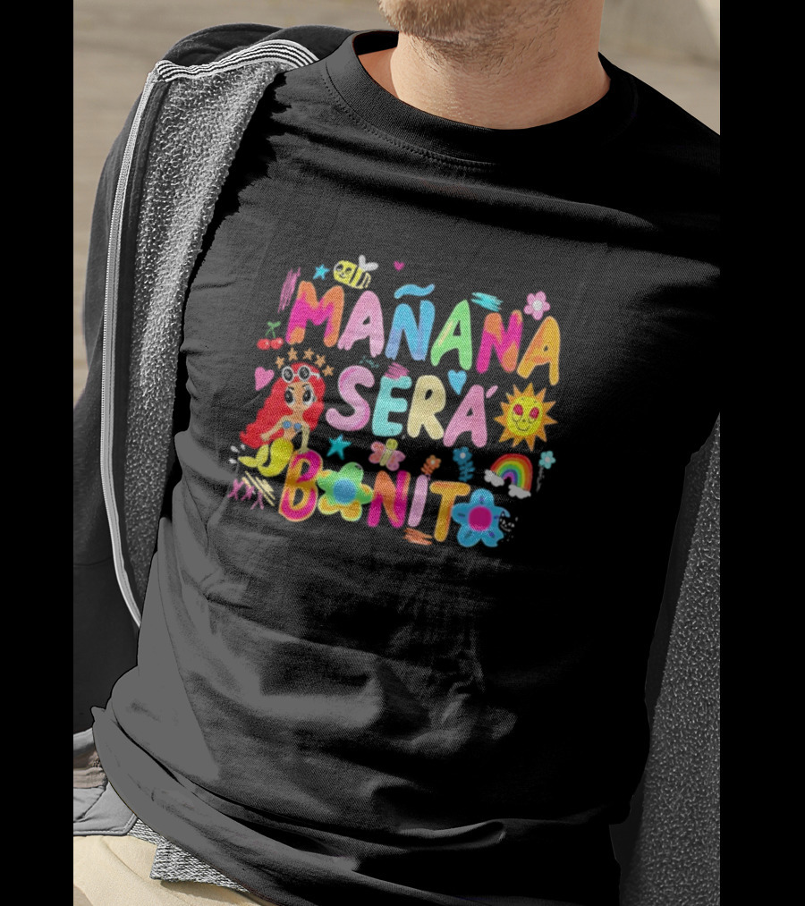 Mañana Será Bonito Karol G Cute Fun Album Style College Graduation Gift T-Shirt
