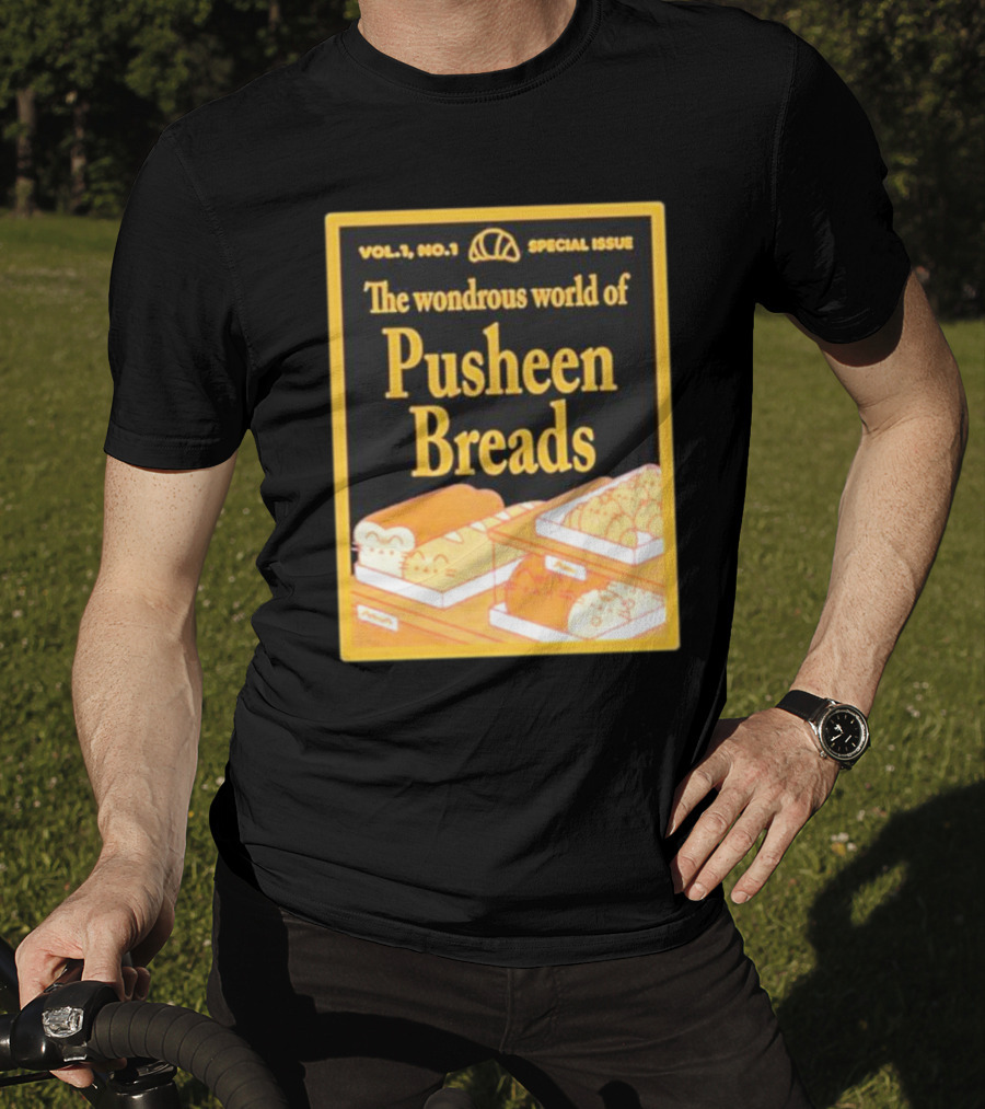 Vol. 1 No. 1 Special Issue The Wondrous World Of Pusheen Breads T-Shirt