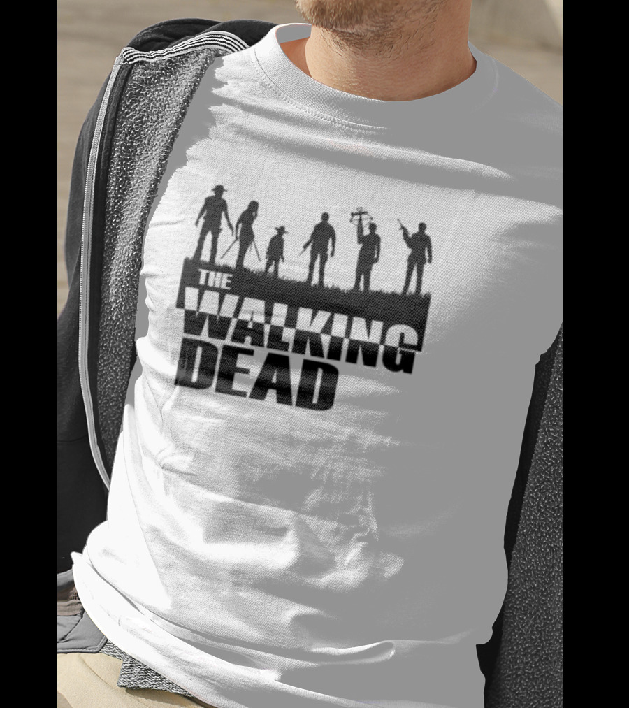 The Walking Dead Characters Silhouette Collection T-Shirt