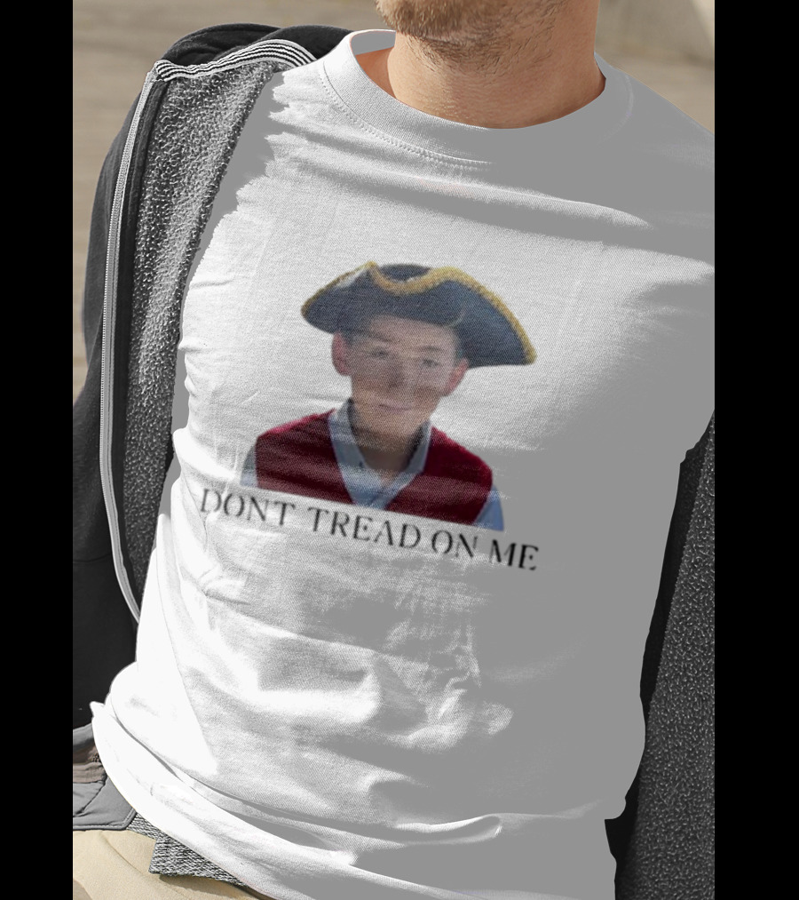 12 Year Old Boy Don't Tread On Me Revolutionary Hat T-Shirt