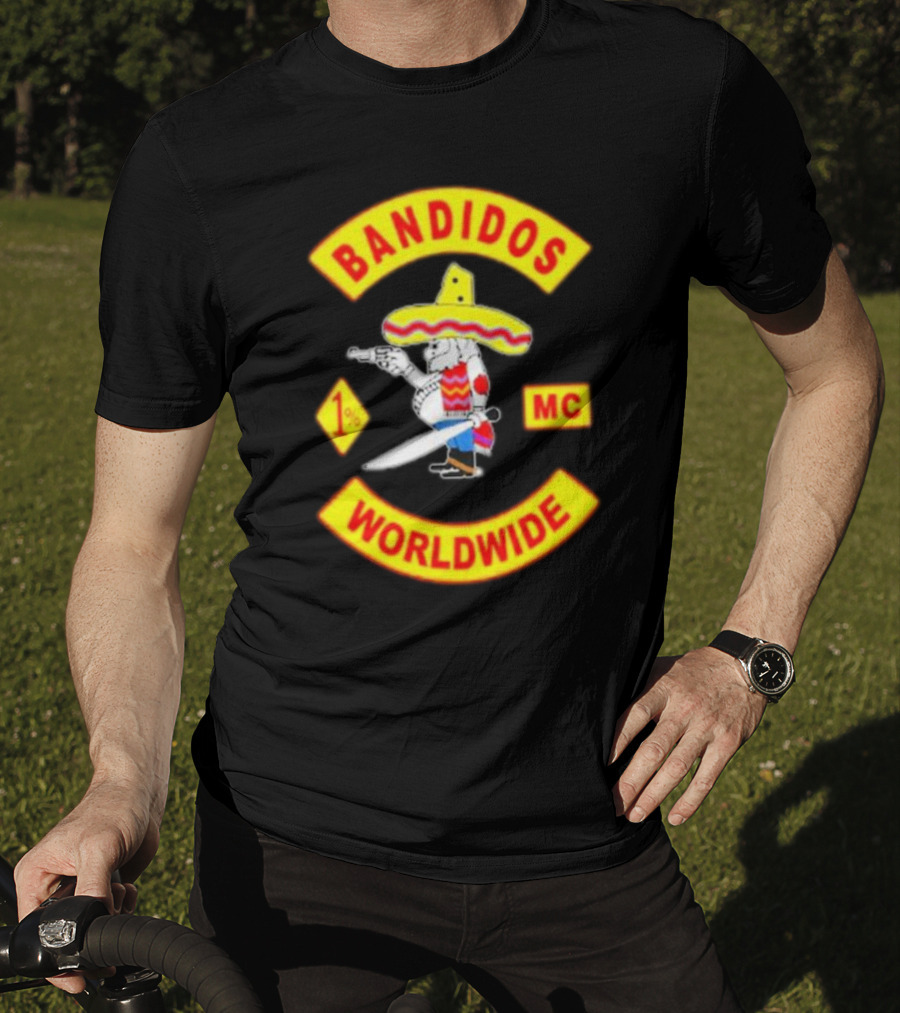 Bandidos 1% MC Worldwide T-Shirt