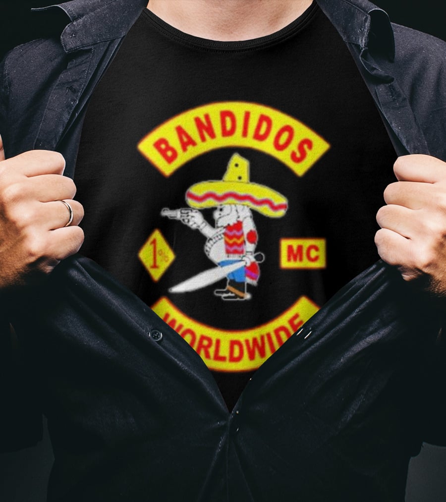 Bandidos 1% MC Worldwide T-Shirt