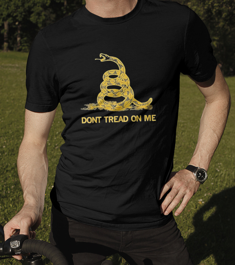 Gadsden Flag Don't Tread On Me Revolutionary War Flag Second Amendment T-Shirt