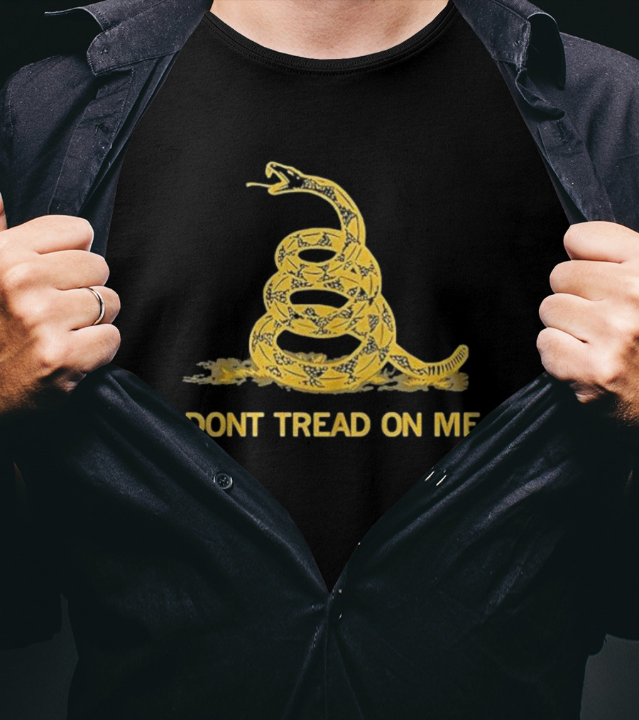 Gadsden Flag Don't Tread On Me Revolutionary War Flag Second Amendment T-Shirt