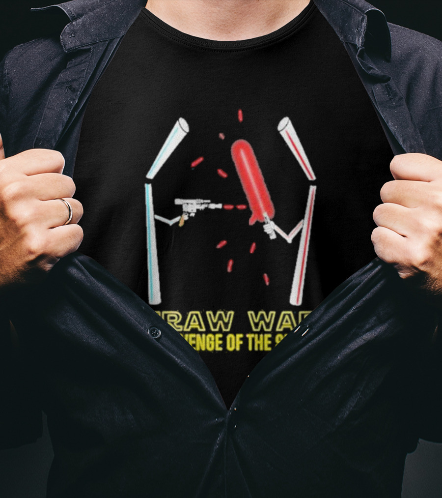 Straw Wars Revenge Of The Sip T-Shirt