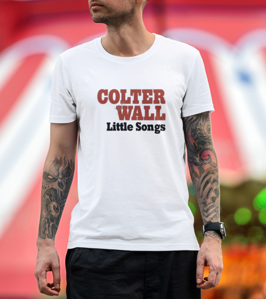 Colter Wall Little Songs Album T-Shirt
