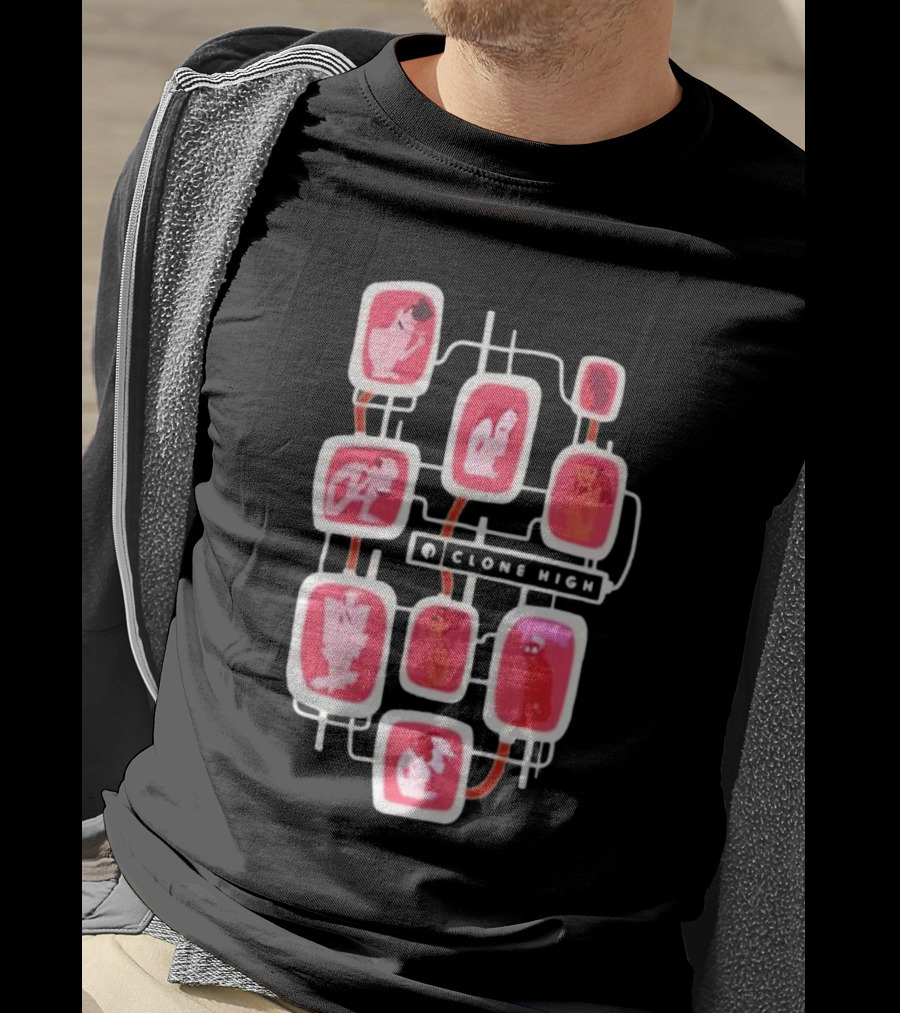 Clone High Character Pods Network Derose T-Shirt