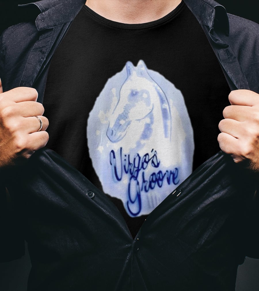 Virgos Groove Beyonce Birthday Party Horse Motif T-Shirt