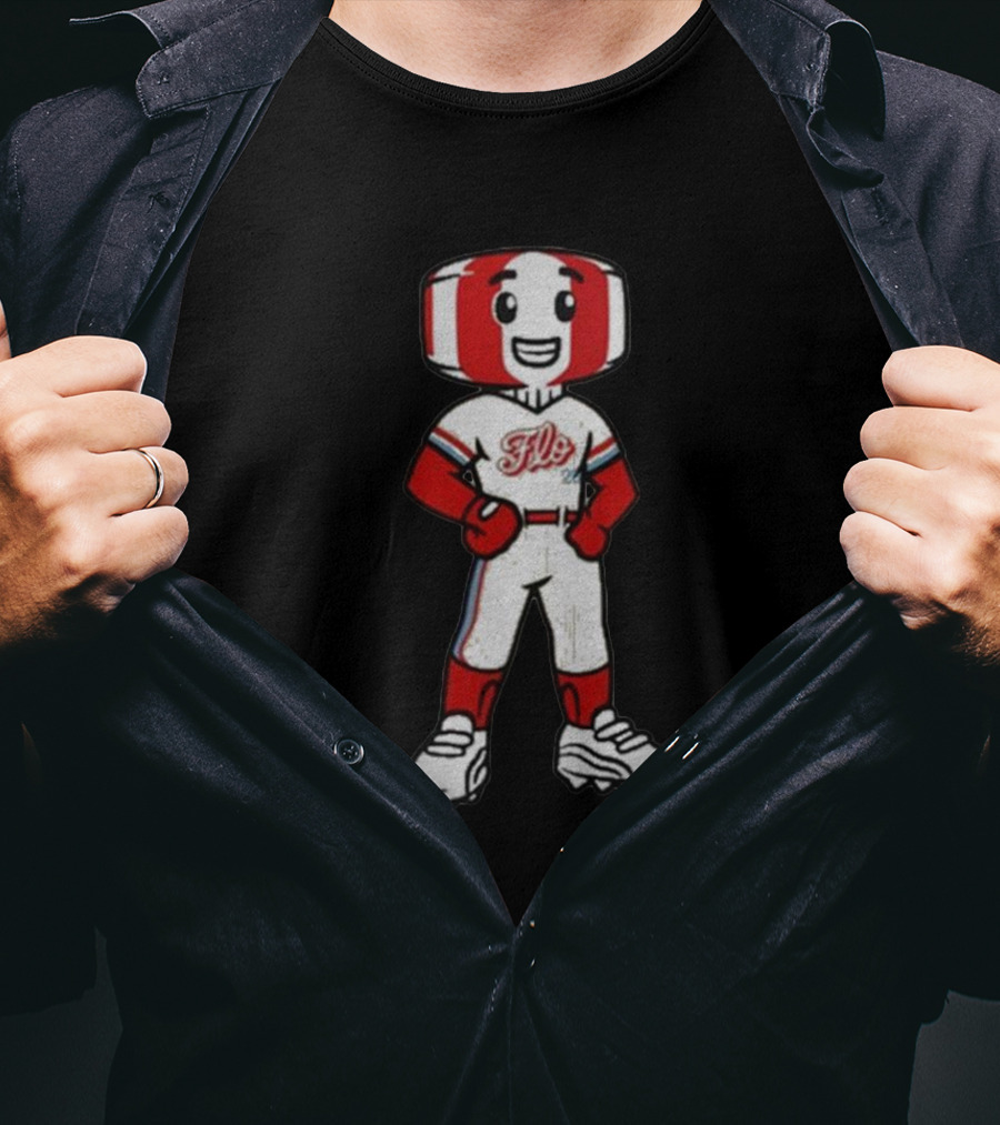 Florence Y’alls Flo Baseball Mascot Character T-Shirt