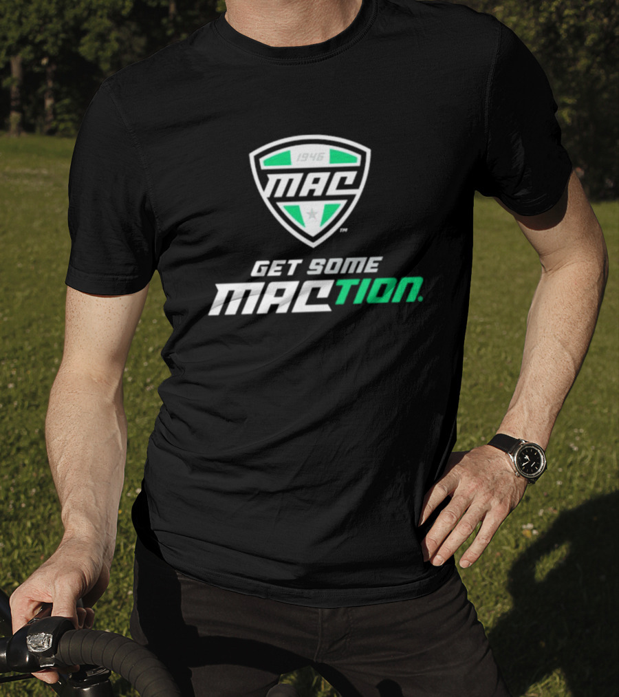 MAC 1946 Logo Get Some MACtion American Conference T-Shirt