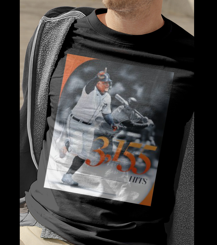 Miguel Cabrera 3155 Hits T-Shirt