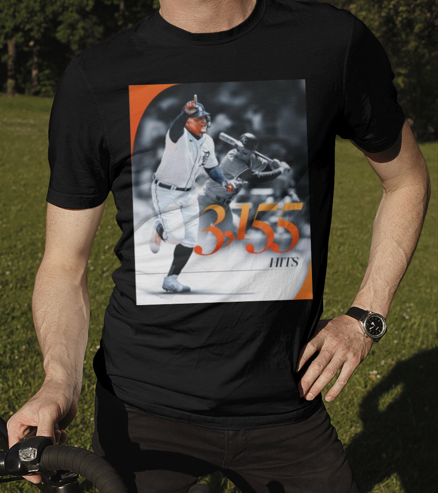 Miguel Cabrera 3155 Hits T-Shirt