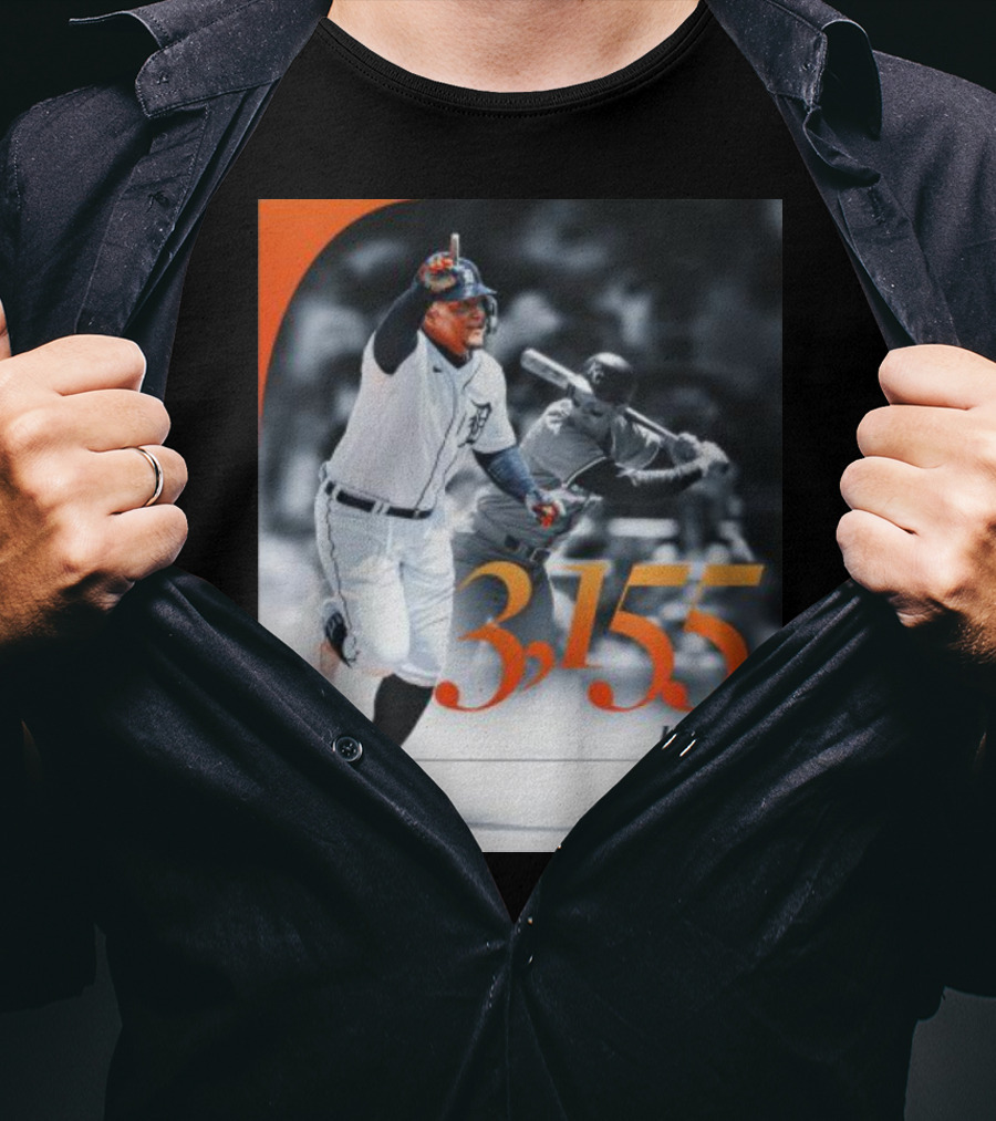 Miguel Cabrera 3155 Hits T-Shirt
