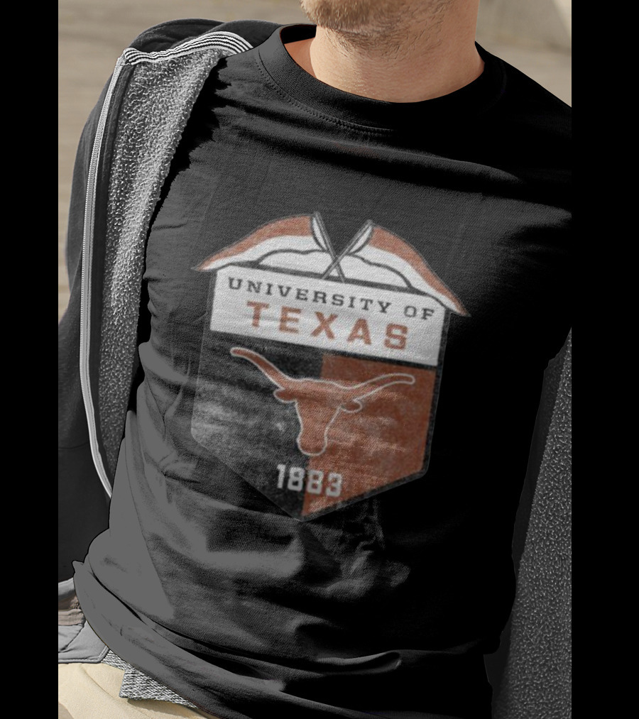 University Of Texas Longhorns 1883 Crest ComfortWash T-Shirt