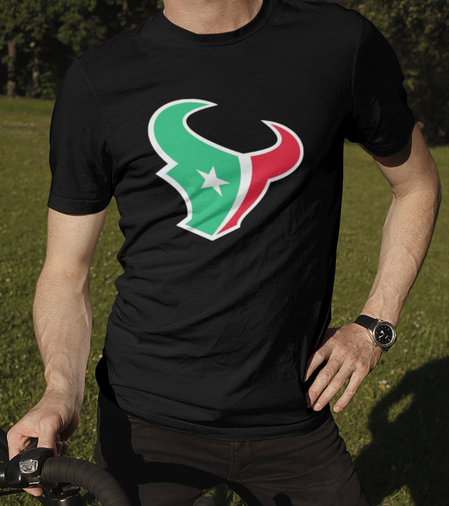Houston Texans Black Clásico Regio Franklin '47 Mexico-Inspired T-Shirt