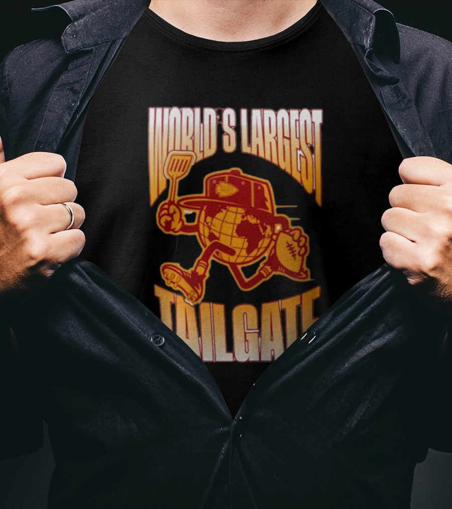 Kansas City Chiefs World's Largest Tailgate Prime Time Starter T-Shirt
