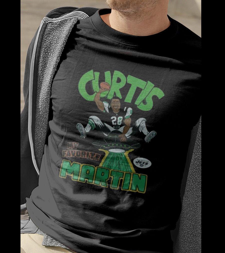 Curtis Martin My Favorite New York Jets 28 T-Shirt