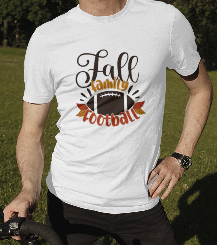 Fall Family Football Phase 6 Autumn Leaves T-Shirt