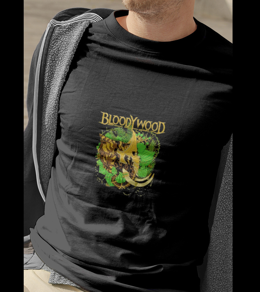 Bloodywood Band Jungle Theme Mask T-Shirt