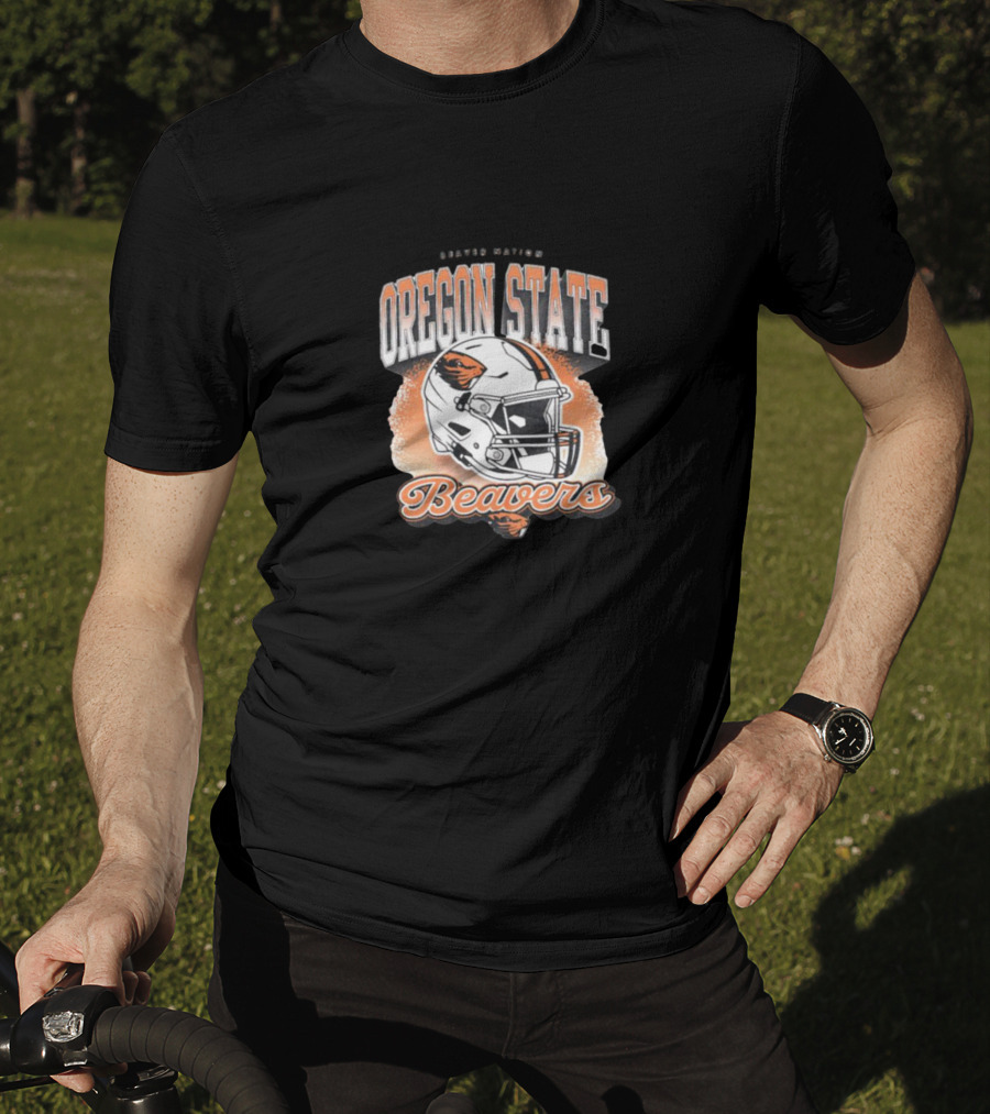 Oregon State Beavers Helmet Beavers Nation T-Shirt