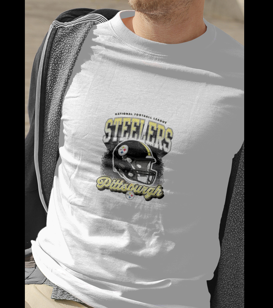 National Football League Steelers Pittsburgh Helmet T-Shirt