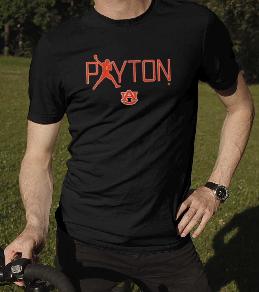 Auburn Football Payton Silhouette Auburn T-Shirt