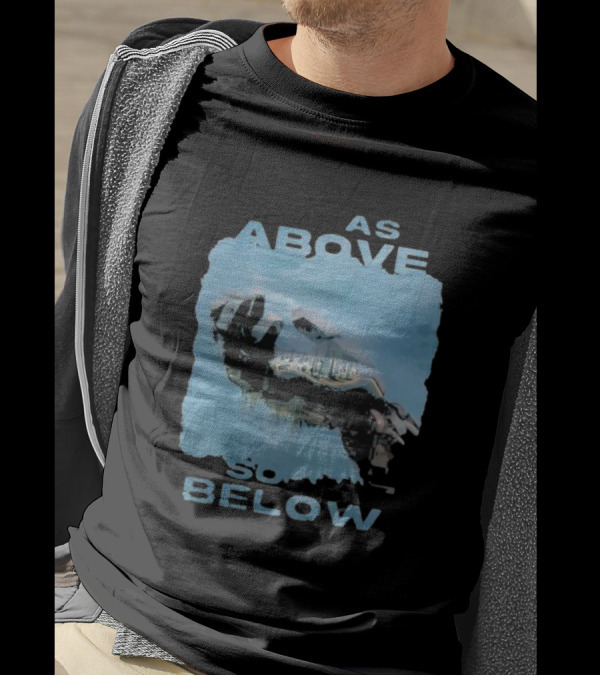 Fixt Essenger X Cryoshell As Above So Below Floating City Reflection T-Shirt