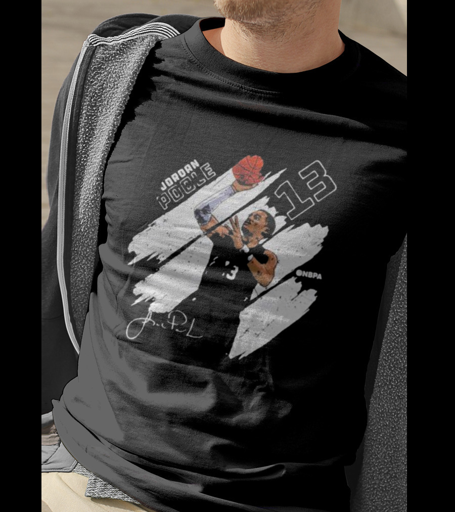 Jordan Poole NBPA 13 Basketball Signature T-Shirt