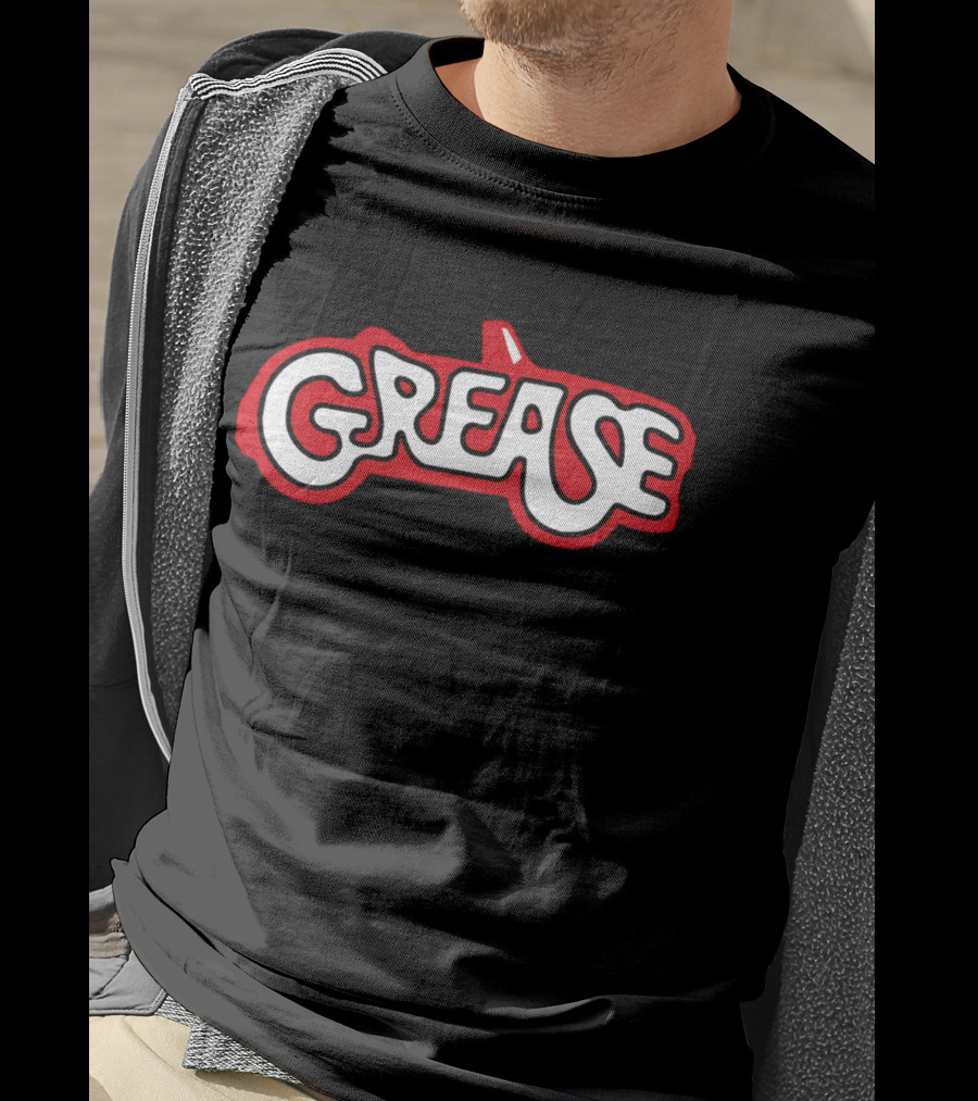 Grease Classic Red And White T-Shirt